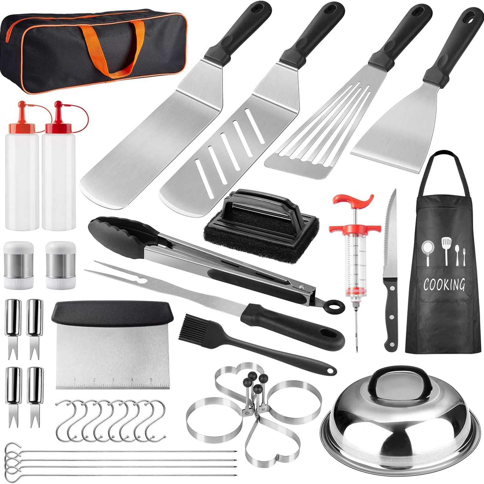 30 38PCS Griddle Accessories Kit for Outdoor Barbecue Grilling BBQ - Image 1