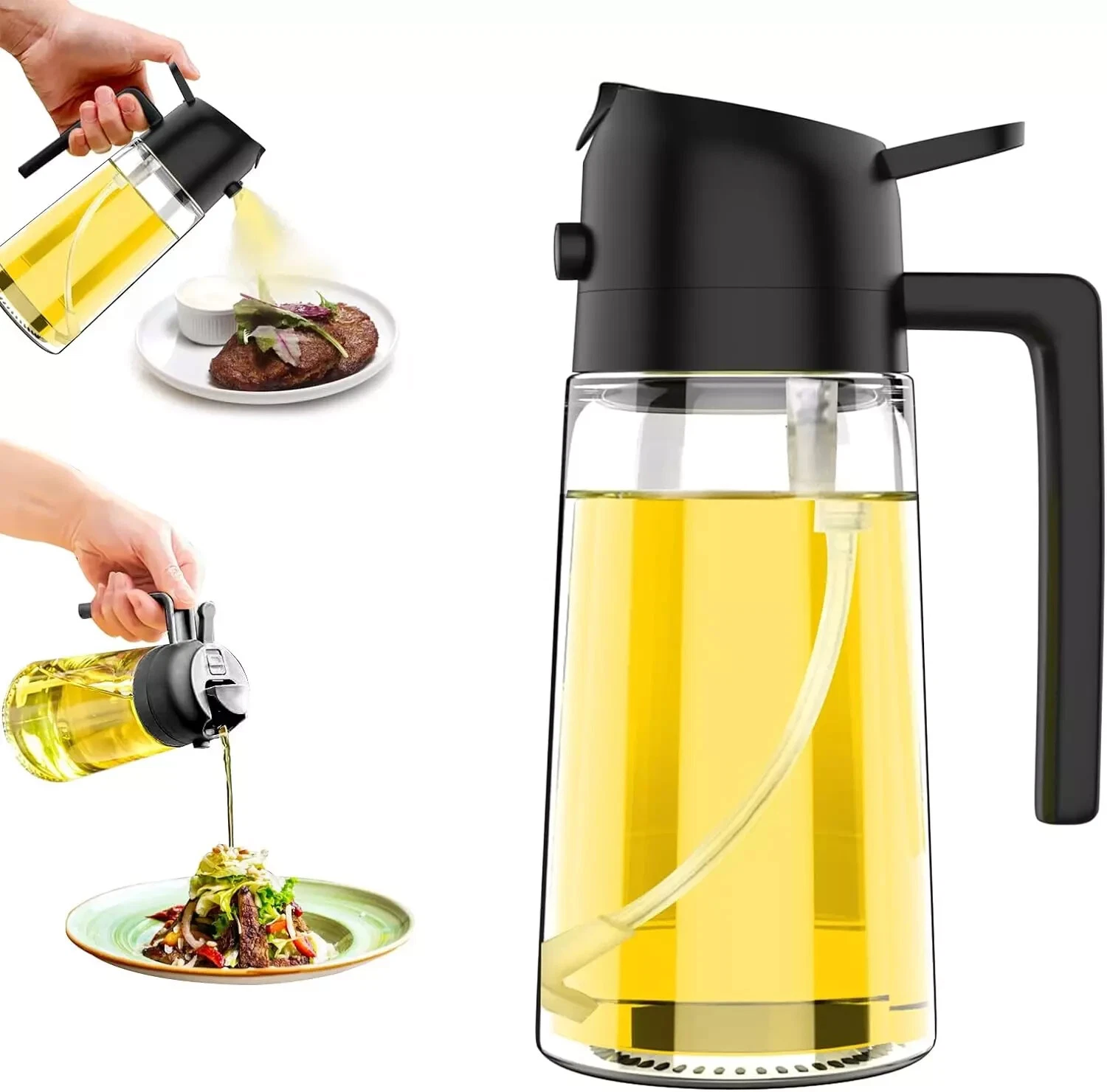 7 Oil Dispenser Bottle for Kitchen - Image 1