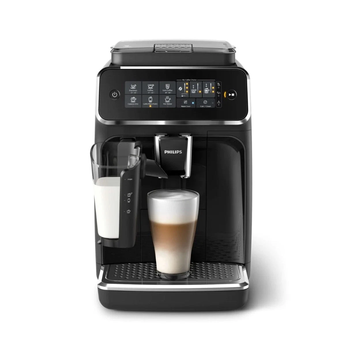 90 Philips 3200 LatteGo Automatic Espresso Machine w/ Iced Coffee | EP3241/74 - Image 1